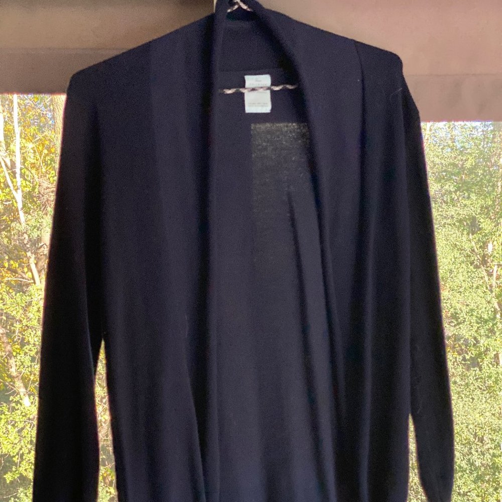 Navy Zara Knit Cardigan